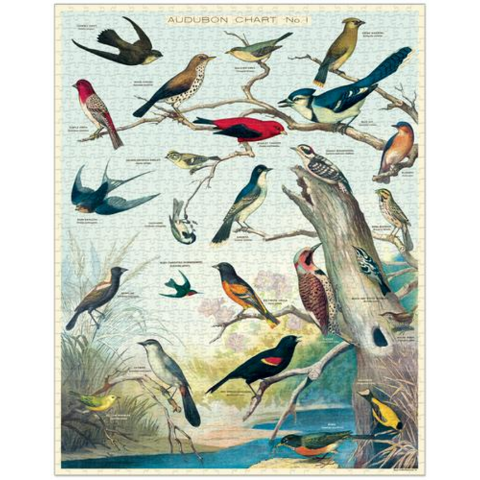 Vintage Audubon Birds Puzzle