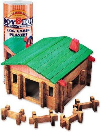 Log Cabin Playset lg - RoyToy #1