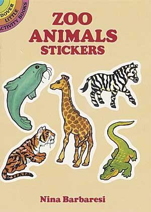 *Zoo Animal Stickers-sd