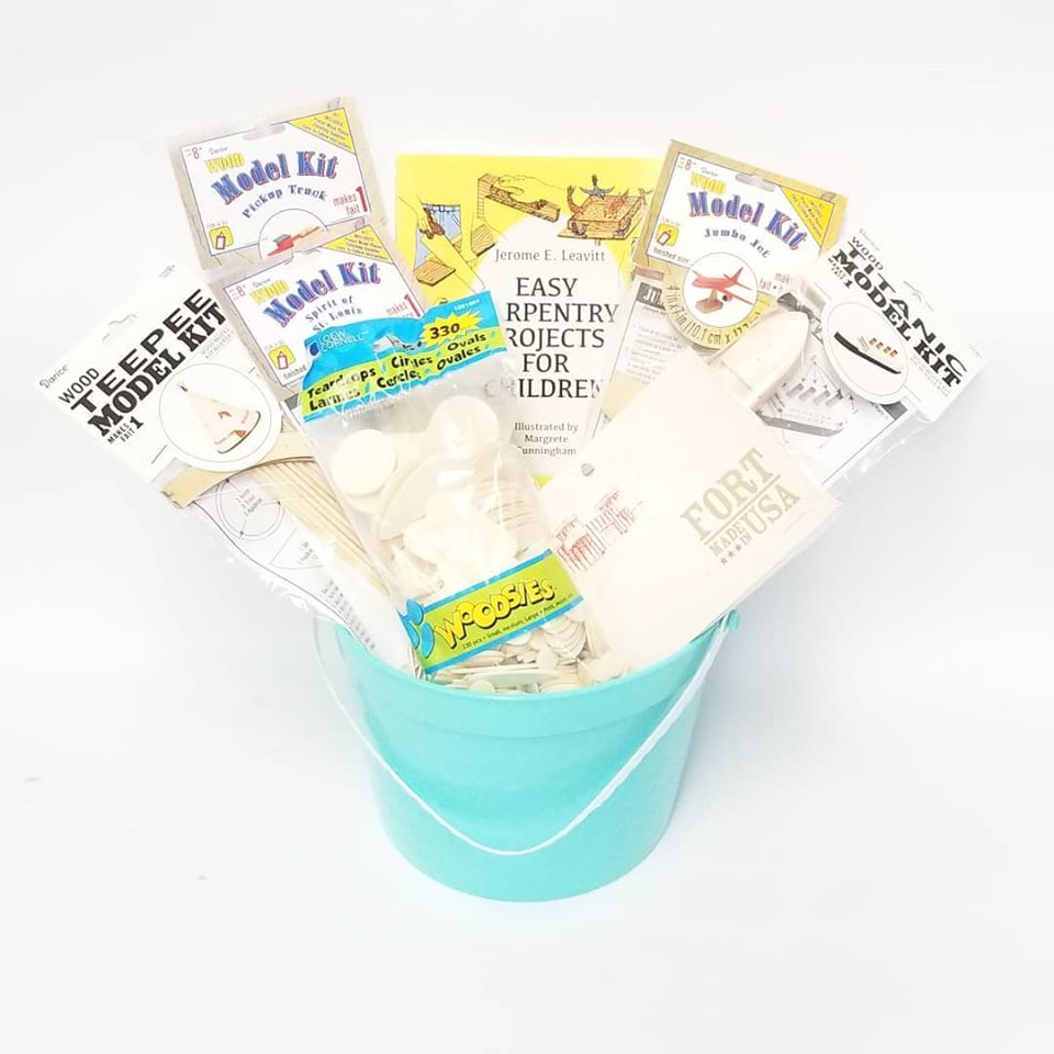 WOOD CRAFT EASTER BASKET