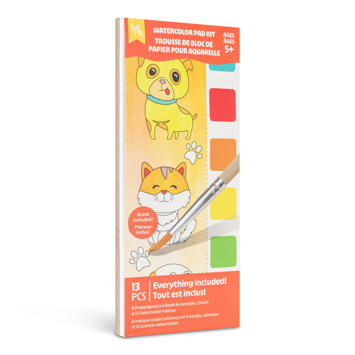 Pets Watercolor Bookmarks