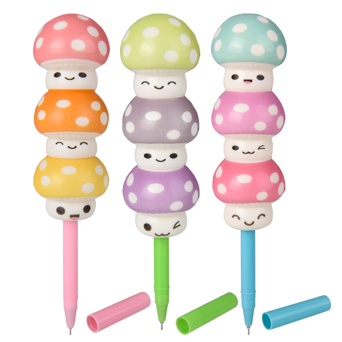 Squish Mushroom Pens