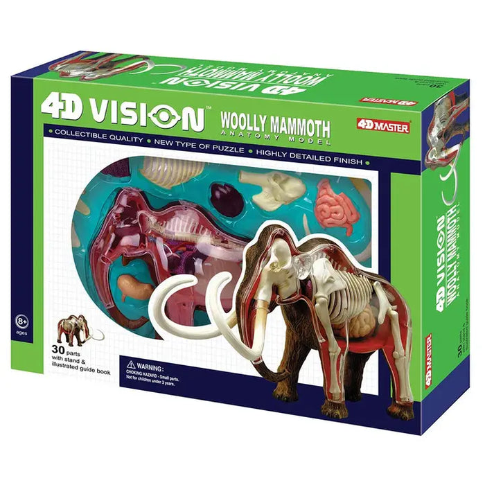 4D Woolly Mammoth Model
