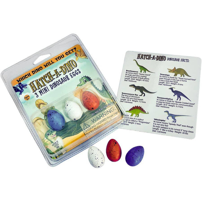 Hatch-A-Dino Mini Dinosaur Egg