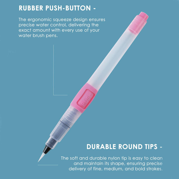 Water Brush Pen Set Of 3