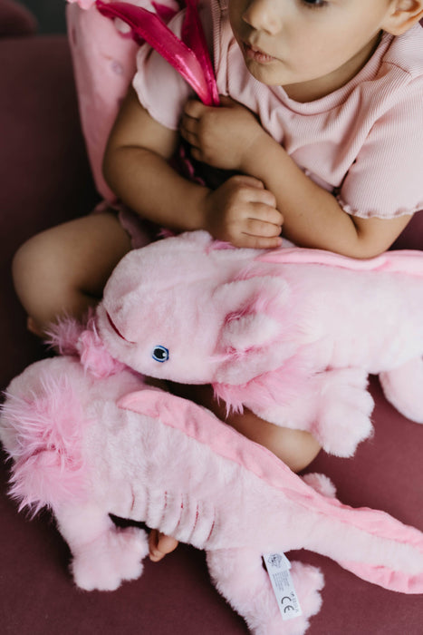 15" Pink Earth Keeperz Axolotl