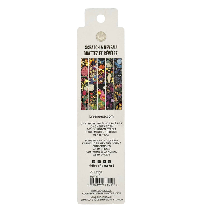Owl Scratch Bookmark