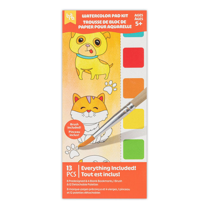Pets Watercolor Bookmarks