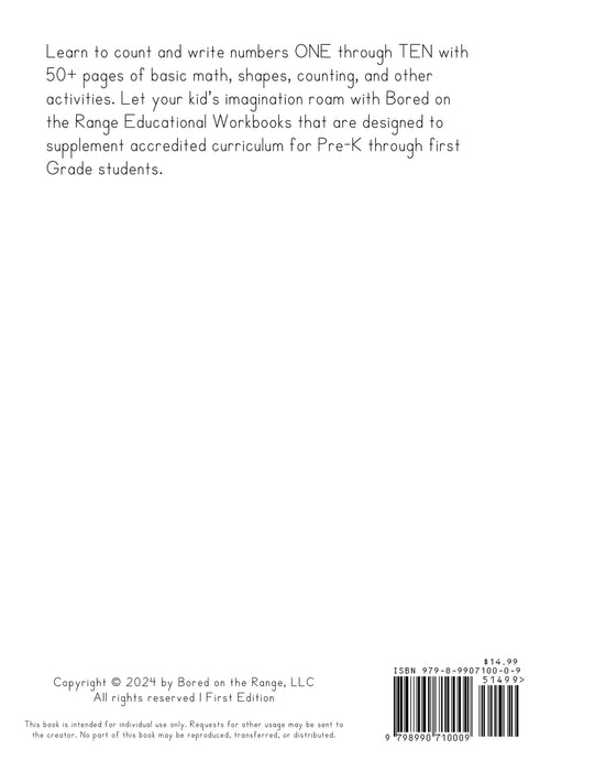 Ranch Math Pre-K & Kindergarten