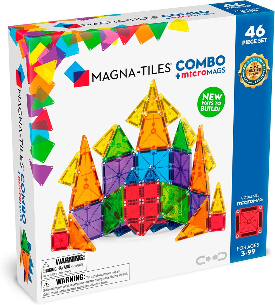 Magna-Tiles Combo 46-Piece Set — Nature's Workshop Plus
