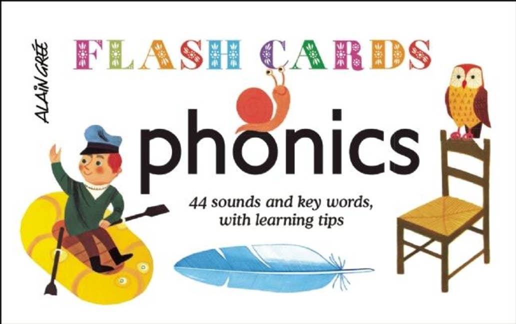 Phonics Flash Cards: 44 Sounds, Key Words & Learning Tips