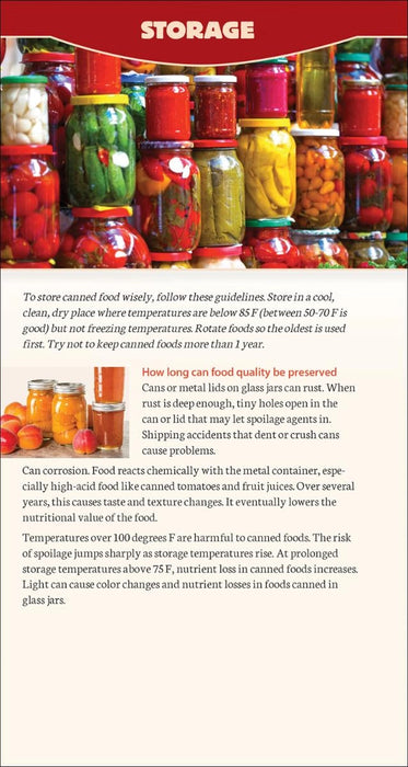 Canning & Preserving Quick Guide