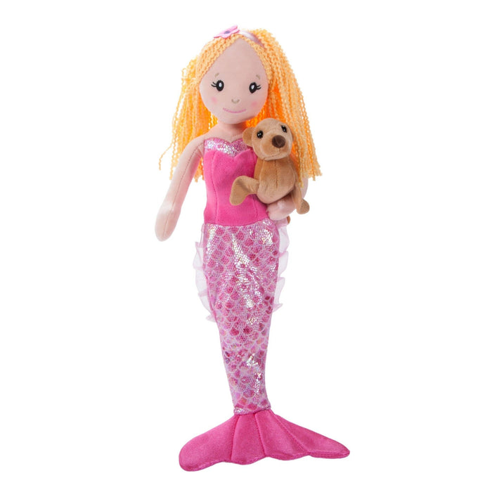 17" Mermaid w/Sea Lion