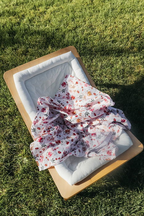 Botanical Pink Blanket