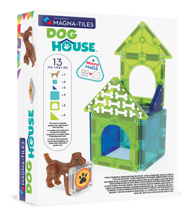 Magna-Tiles Dog House 13-Piece Set