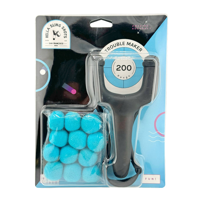 Trouble Maker Slingshot + Felt Ammo