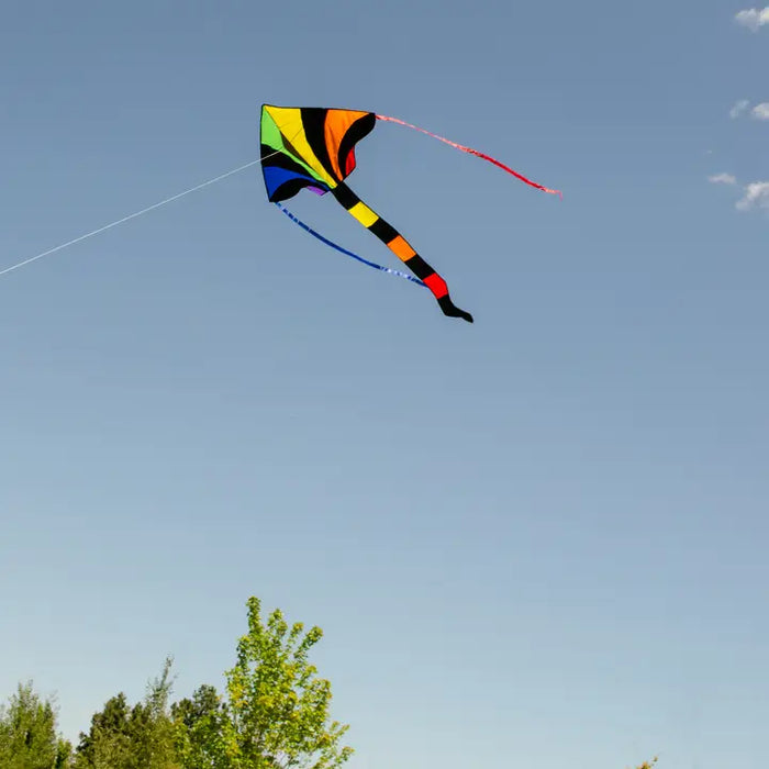 Rainbow Sparkler Arrow Fly-Hi Kite