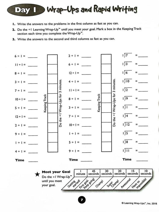 10 Days to Division Mastery