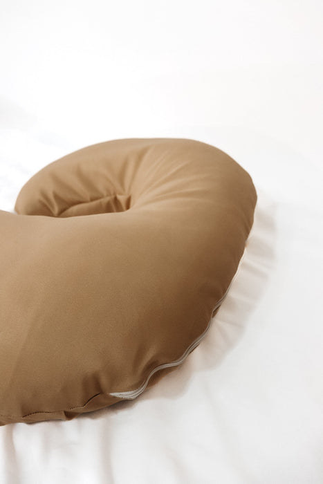 Clay Wipeable Nursing Pillow Cover