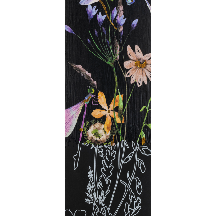 Florals Scratch Art Bookmark