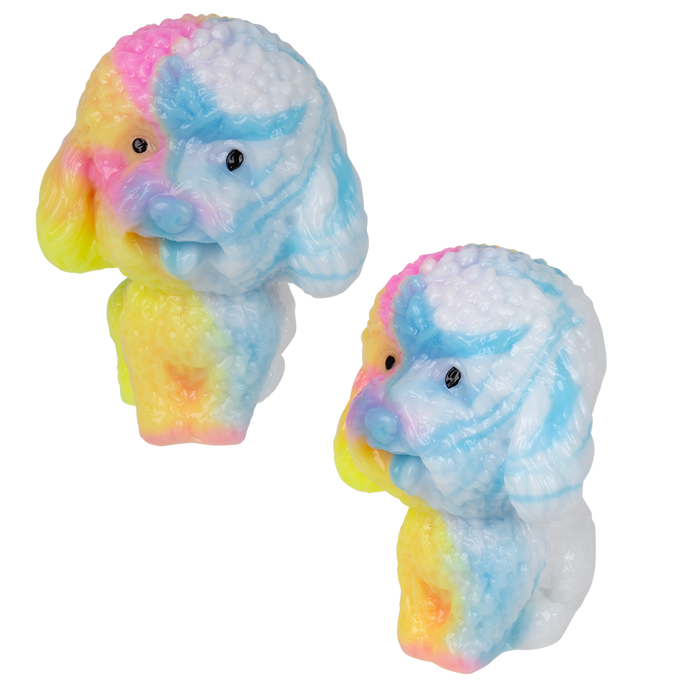 (T) 2.75" STICKY RAINBOW POODLE 12CT