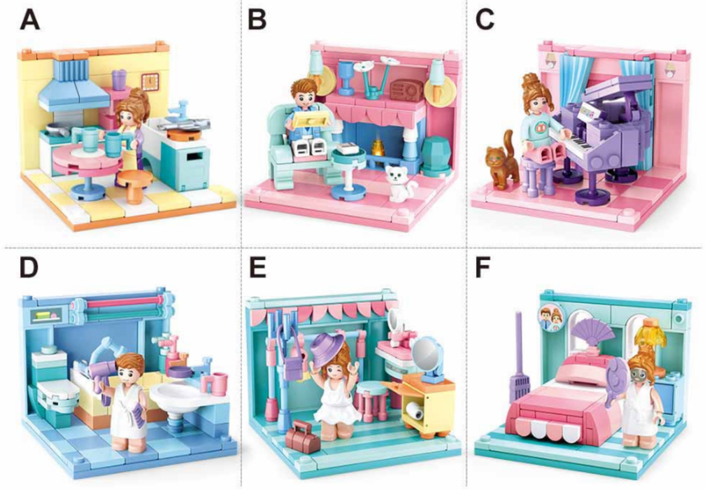 Mini-Handicraft Home Brick Kit