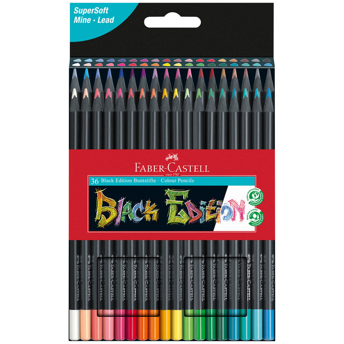 36 Black Edition Colored Pencils