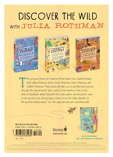 The Julia Rothman Wild Collection - 3 book set