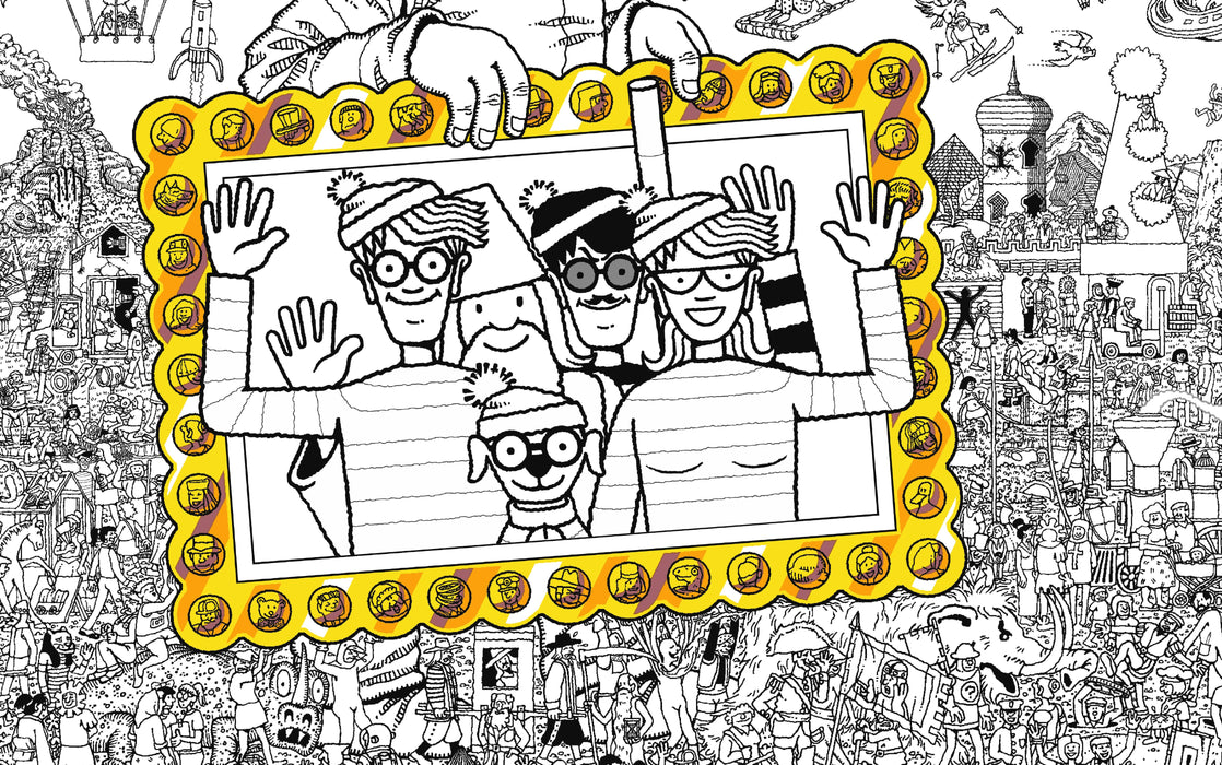 Where's Waldo? Coloring Book