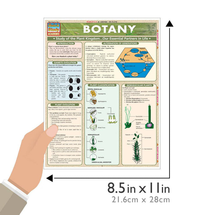 Botany Laminated Guide