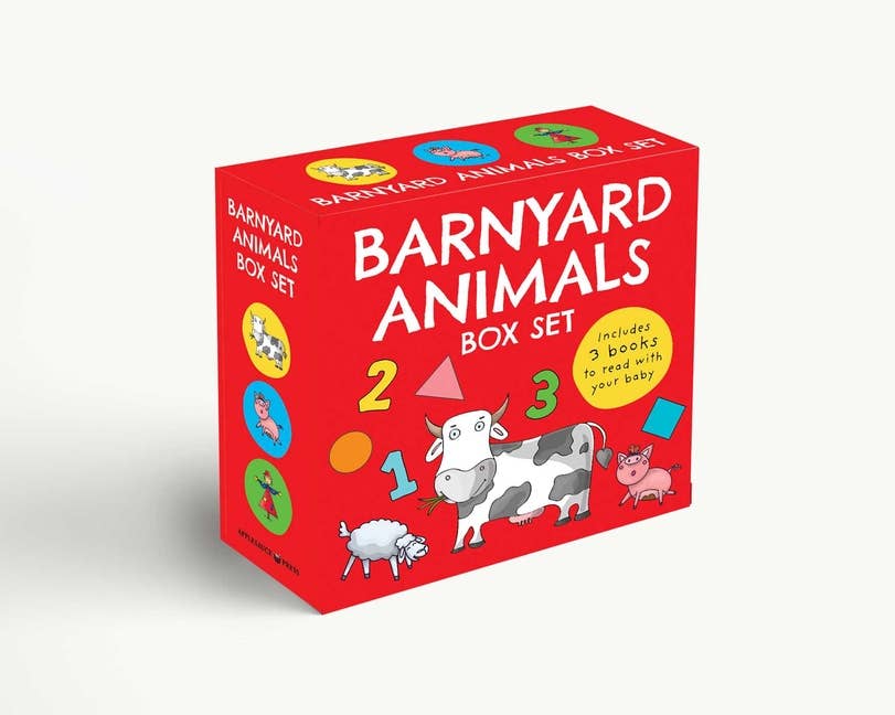Barnyard Animals Box Set: My First Board Book Library