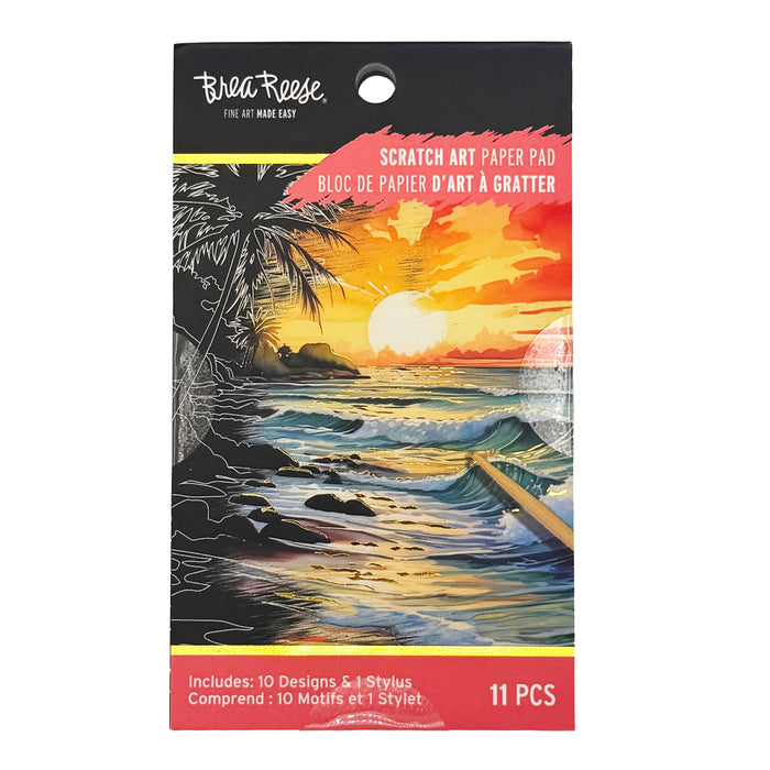 Beach Mini Scratch Pad