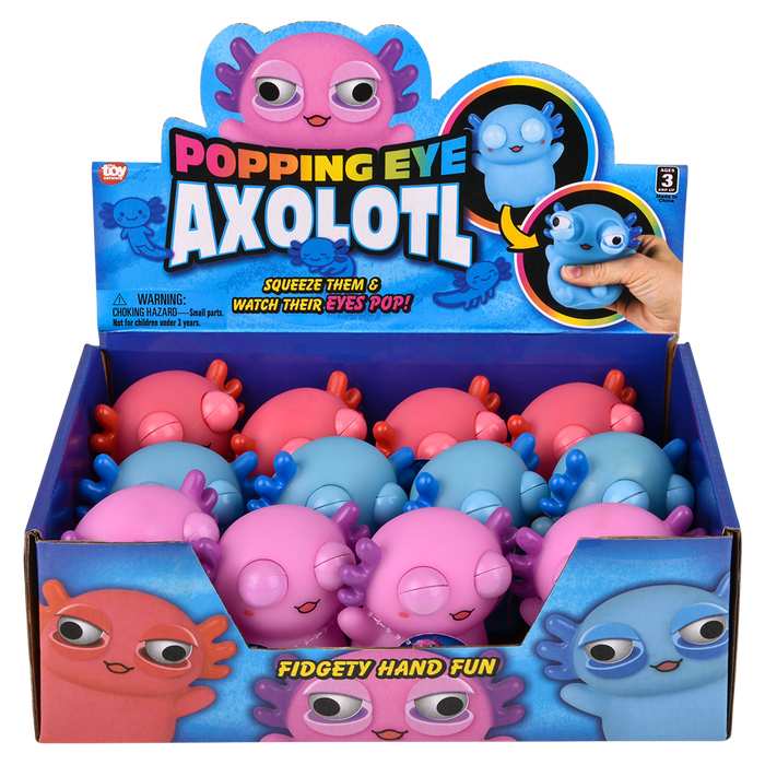 3" Popping Eye Axolotl