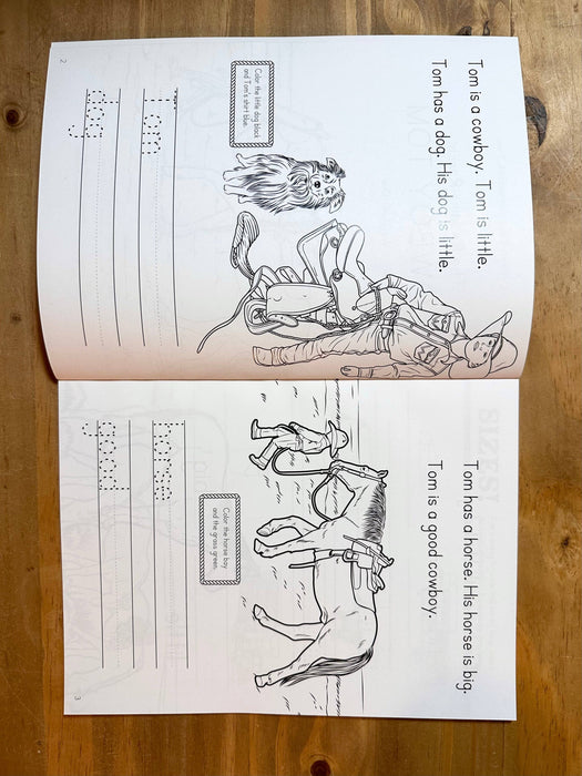 Cowboy Tom: Workbook One