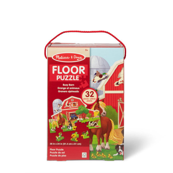 Busy Barn Floor Puzzle