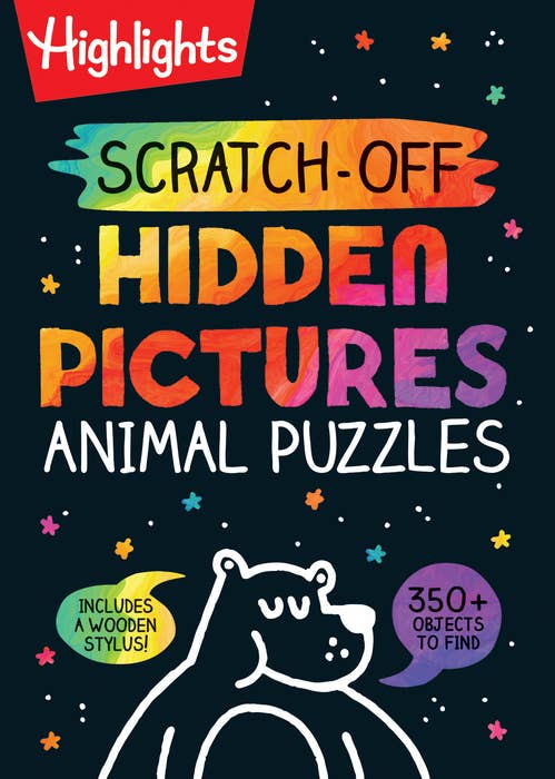Animal Scratch Off Hidden Pictures