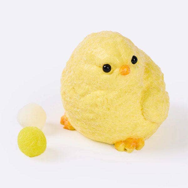 Fuzzy Chick Squishy Toy