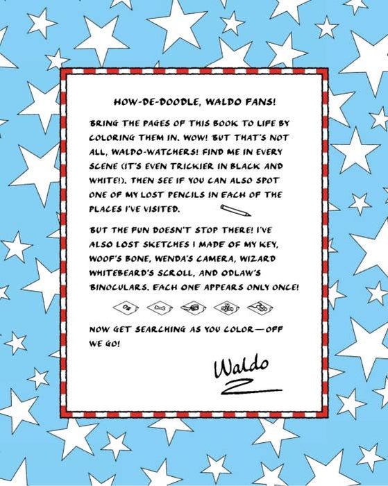 Where's Waldo? Coloring Book
