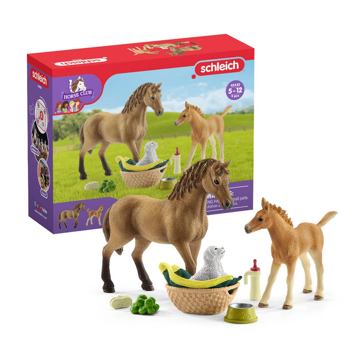 Sarah's Baby Animal Care Horse Playset