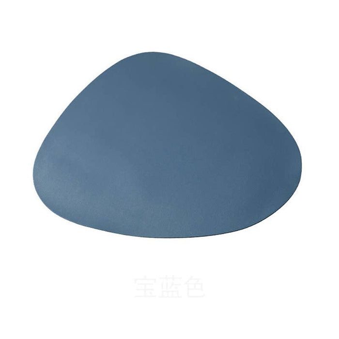 Leather Placemats for Table, Heat resistant Nonslip: Brown