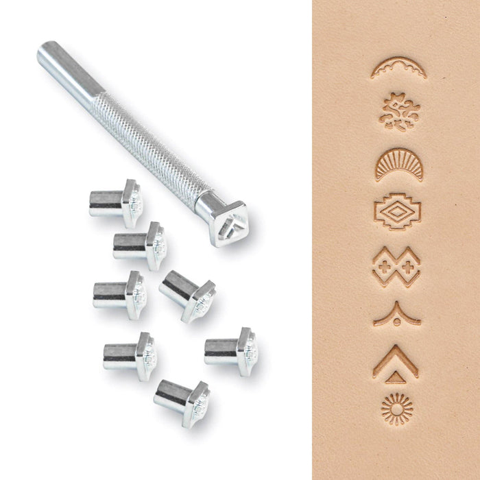 Discover Leather Stamp Set- Leather Tooling Kit DIY Project