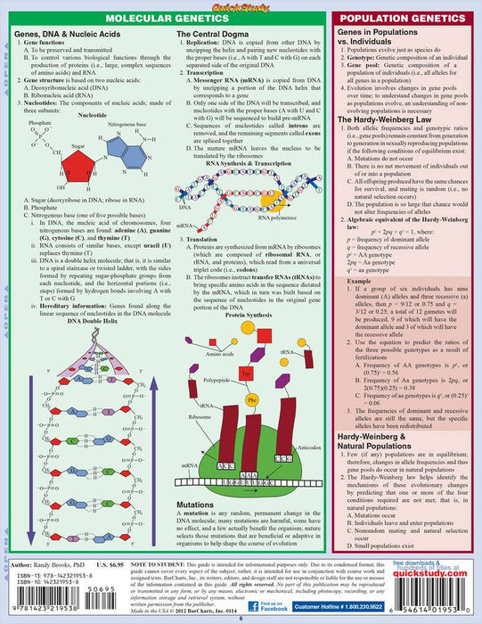 Biology Study Guide