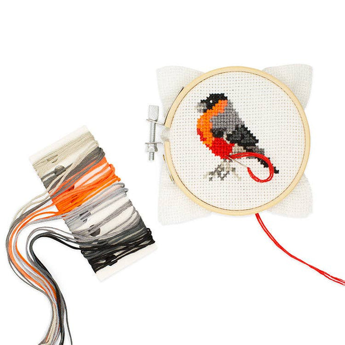 Mini Bird Cross Stitch Embroidery Kit