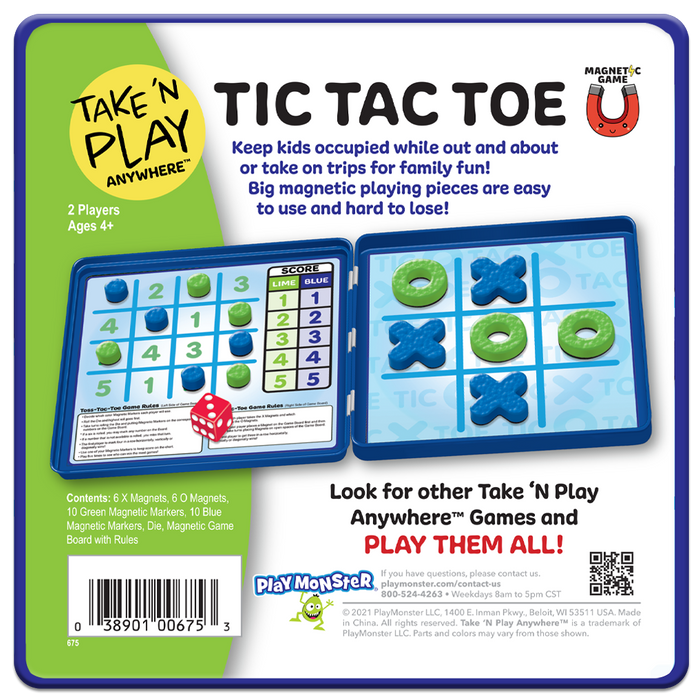 Magnetic Game Tic-ac-Toe