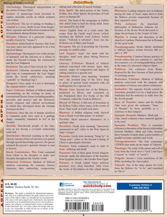 New Testament Laminated Guide