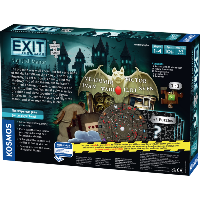 EXIT: Nighfall Manor
