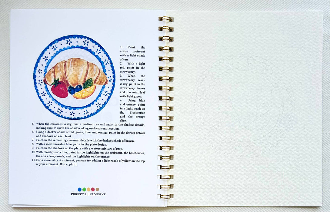 The Sweet Shop Watercolor Workbook