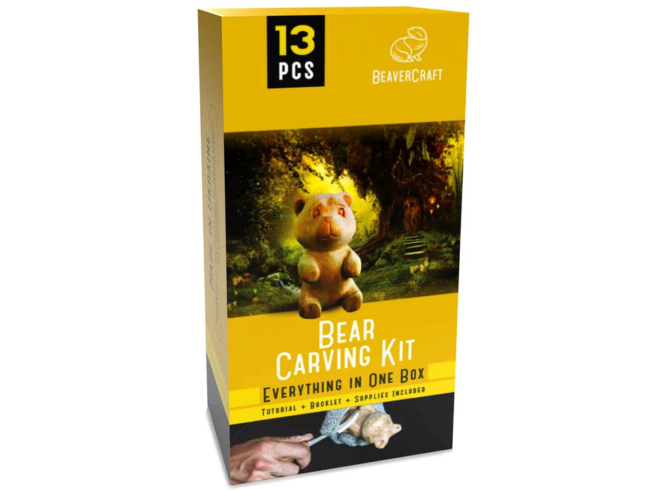 Bear Carving Kit