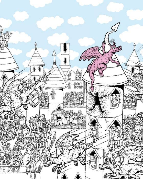 Where's Waldo? Coloring Book