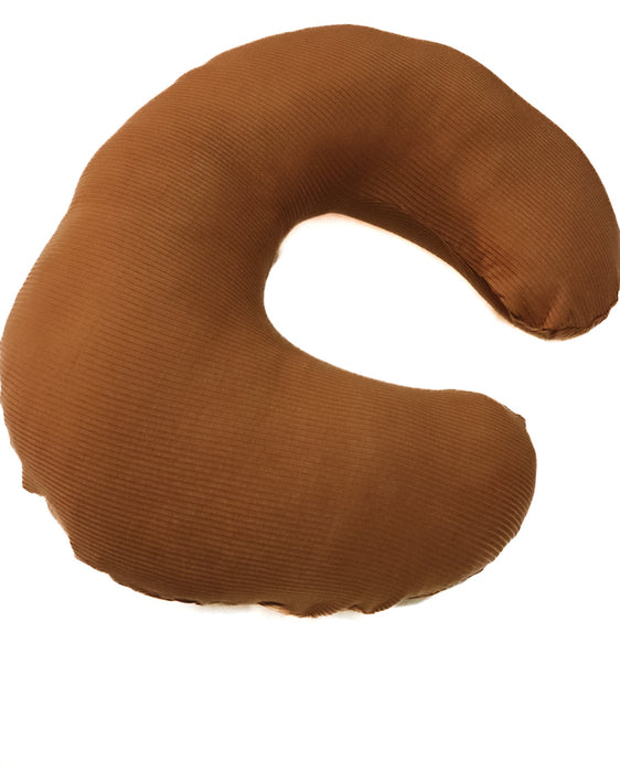 Caramel Ribbed Nursing Pillow Cover